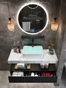 Armoire de salle de bain minimaliste avec évier… – vue 3