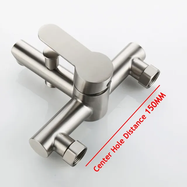 Robinets de douche muraux en acier inoxydable 304 – vue 2