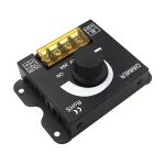 Contrôleur réglable pour lampe à bande LED, variateurs de gradation PWM, interrupteur de gradation LED, tension Sochi, DC 12V, 24V, 30A, 360W