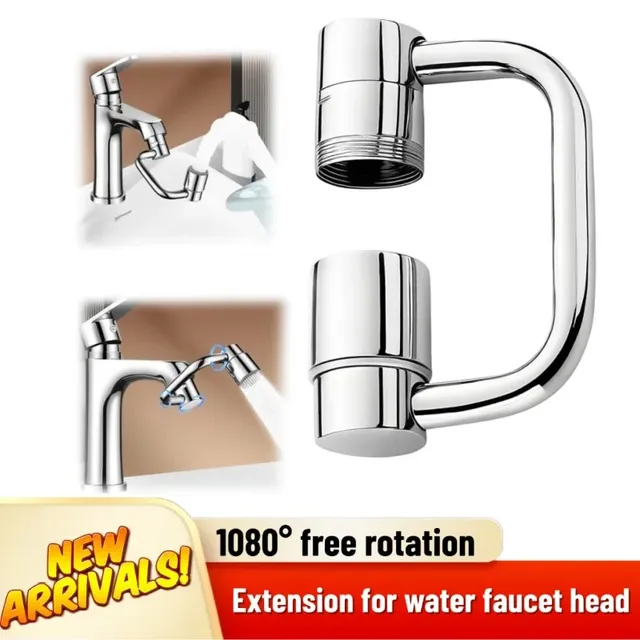 Complet 1080 ° Extension de robinet de cuisine pivotante…