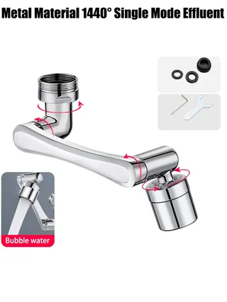 Buse de robinet d'eau de robinet universelle 1080 ° Extension de…