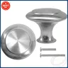 Boutons de tiroir d'armoire en acier…