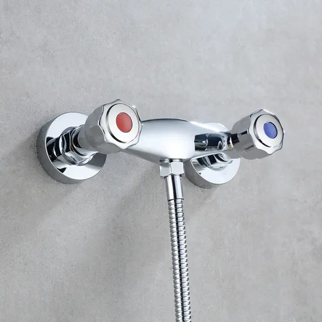 Robinet de salle de bains à Double douche – vue 3