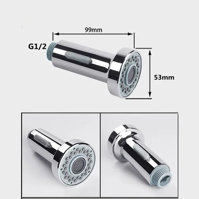 Pommeau douchette robinet cuisine remplacement plastique… – vue 5