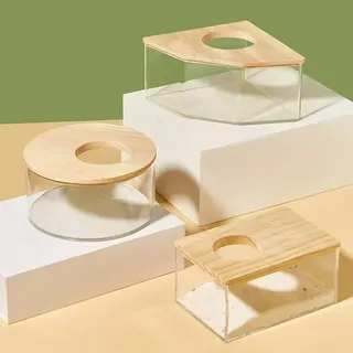 HOHouse-Récipient de bain pour petit animal de compagnie