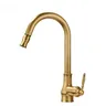 Robinet de cuisine en laiton Antique – vue 6