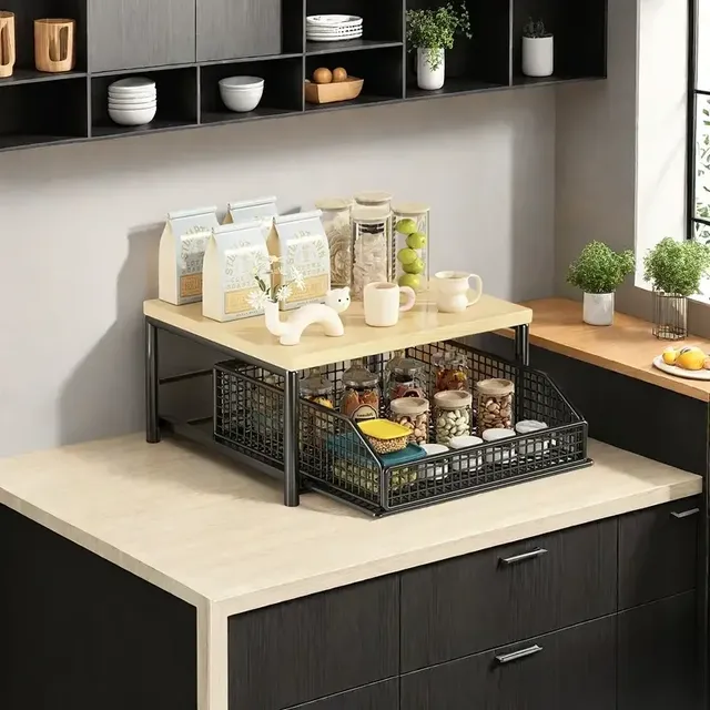 Support rangement microondes cuisine moderne compact… – vue 2