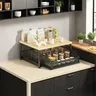 Support rangement microondes cuisine moderne compact… – vue 2