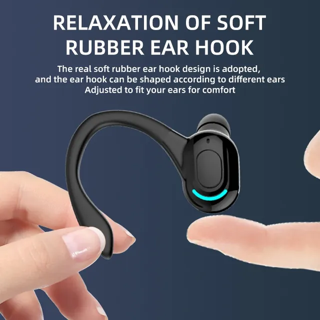 Écouteurs sans fil ergonomiques crochet auriculaire… – vue 6