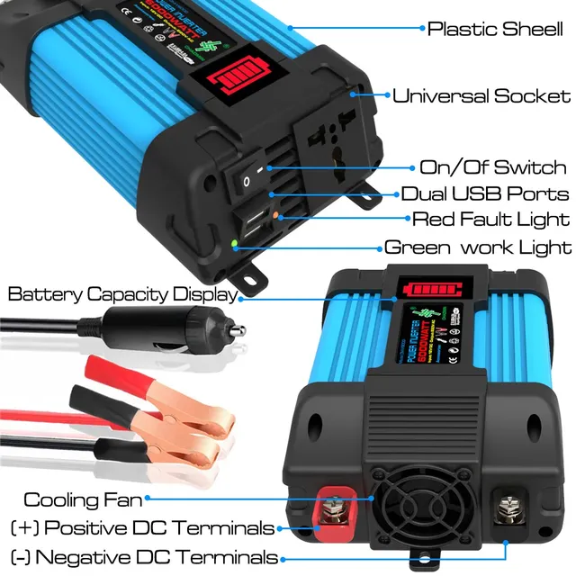 Kit solaire tout-en-un 2000 W : sortie 110 V/220 V – vue 6