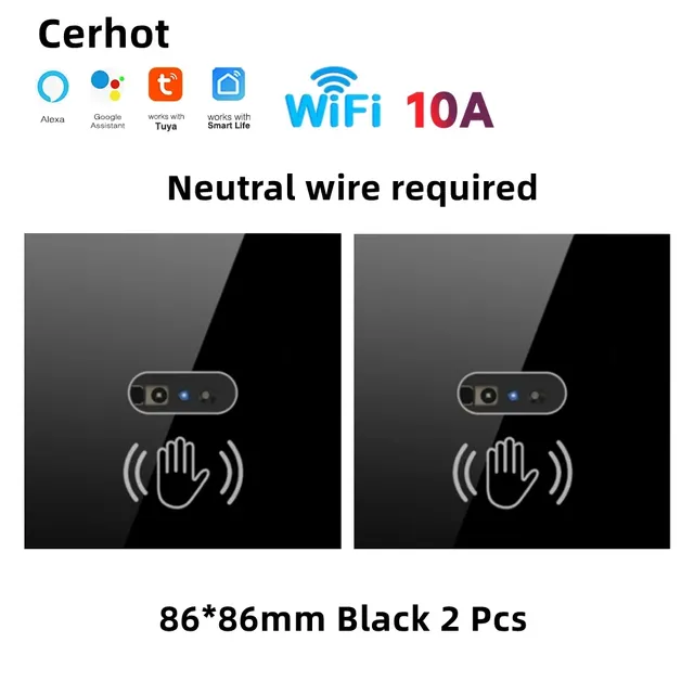 Cerhot Tuya WiFi commutateur intelligent vague Senssor…