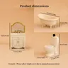 1/12 maison de poupée Simulation baignoire toilette… – vue 6