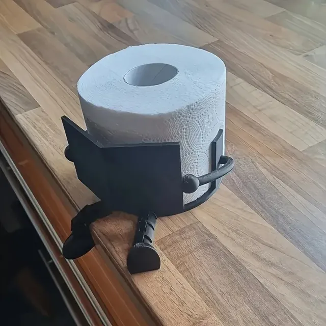 Porte-papier hygiénique en forme de rat de bibliothèque… – vue 4