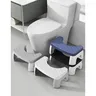 Marchepied WC ergonomique plastique rigide blanc plateau… – vue 2