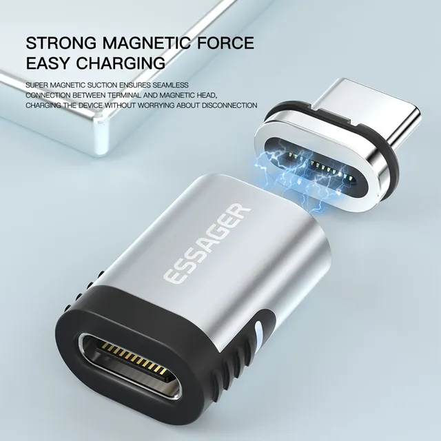 Essager 100W adaptateur magnétique 24 broches USB Type C… – vue 2