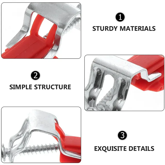 Pinces montage évier cuisine lot quatre clips fixation… – vue 6