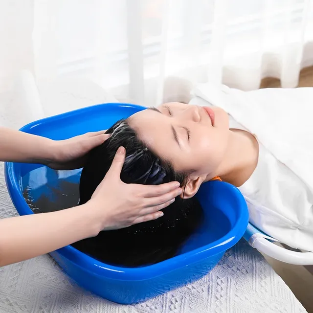 Shampoing Portable évier à la maison coiffure shampooing…