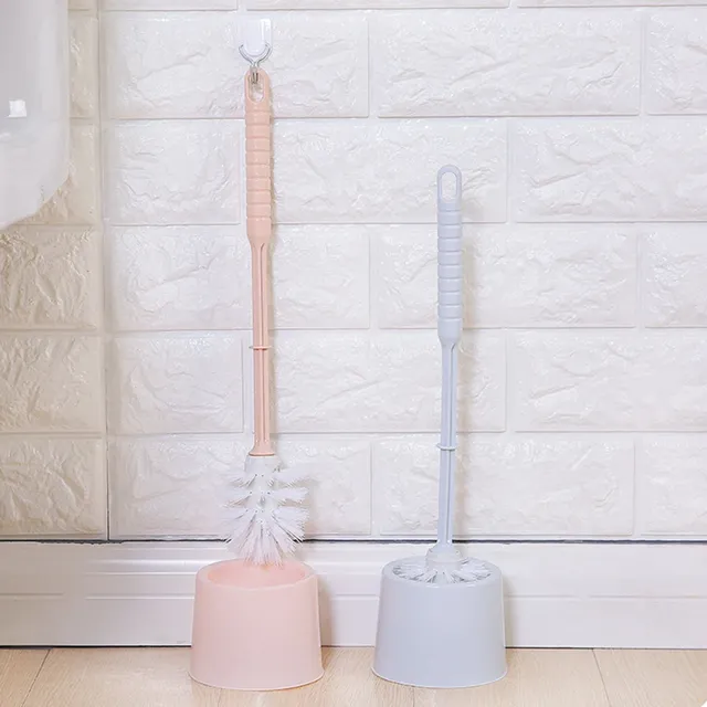 Brosse toilette poils épais doux manche long ergonomique… – vue 4