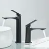 Robinet d'évier de salle de bains noir pour cuisine à… – vue 2