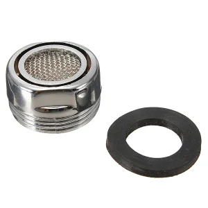 Aérateur de robinet à économie d&rsquo;eau 19/21/23mm, boîtier de filtre de robinet chromé avec joint de filtre, bec de barboteur, buse de grue de filtre de robinet