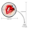 Miroir maquillage éclairé LED grossissant 10x rond verre… – vue 4