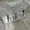 Organisateur couverts acrylique trois compartiments… – vue 6