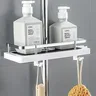 Support de rangement pour salle de bain et douche – vue 2