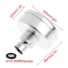 Pommeau douche pressurisé aluminium rond compact… – vue 6