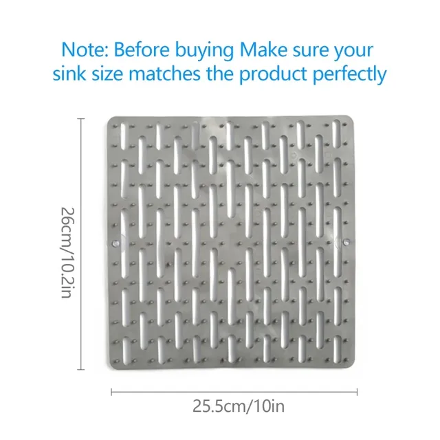 Tapis évier silicone antidérapant résistant isolant… – vue 6