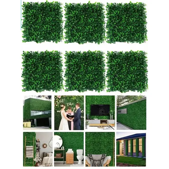 Panneau mural de plantes artificielles