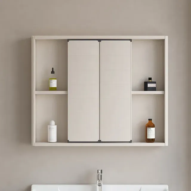 HOMirror-Armoire à médicaments avec lumières de… – vue 3