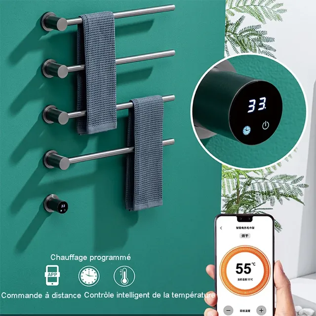 HOElectric-Chauffe-serviettes en fibre de carbone – vue 2