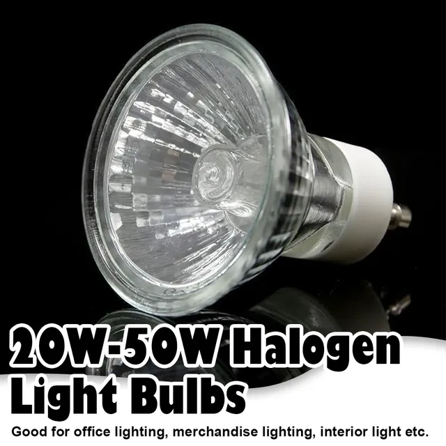 Halogène projecteur ampoule boîtier en verre 20w 35w 50w…