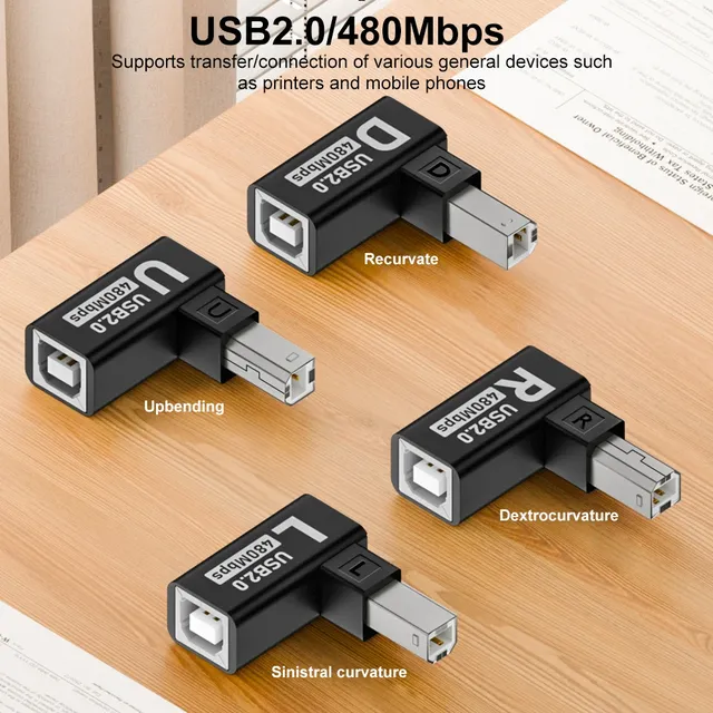 Adaptateur d'imprimante USB 2.0 – vue 2