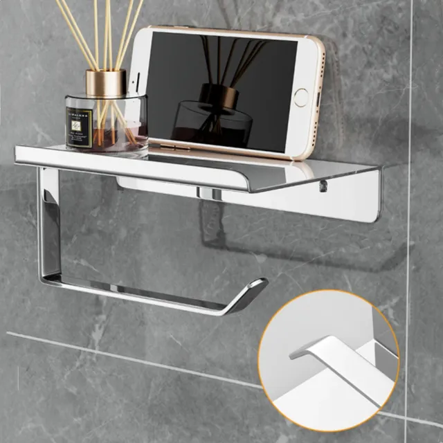 Porte-papier hygiénique avec téléphone portable – vue 2
