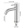 Robinet de lavabo froid G1/2 ' – vue 6