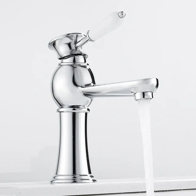 Robinet mitigeur de lavabo de comptoir – vue 4