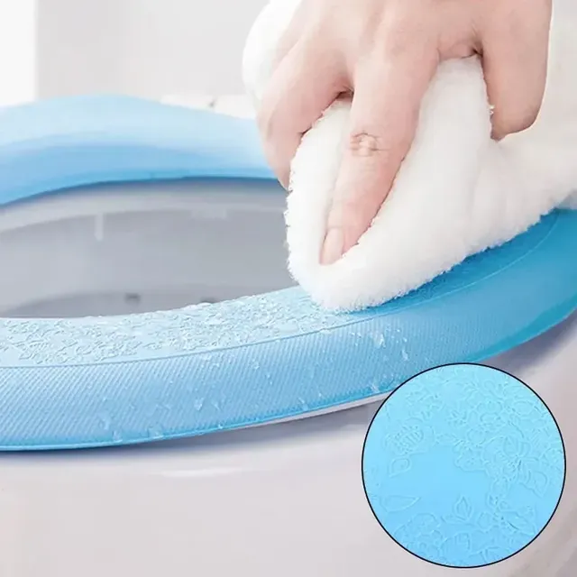Housse de siège de toilette souple imperméable