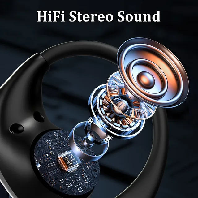 Bluetooth 5.4 crochet d'oreille casque TWS sans fil… – vue 6
