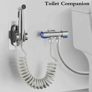 Pulvérisateur Bidet Manuel Acier Inoxydable Chromé Mural Montage…