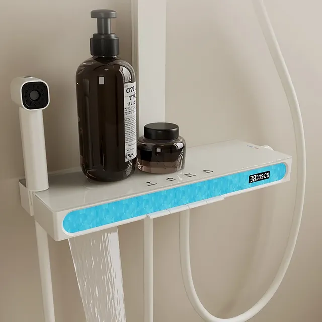 Système de douche numérique avec musique Bluetooth – vue 5