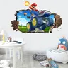 Autocollant mural de jeu de dessin animé 3D – vue 3