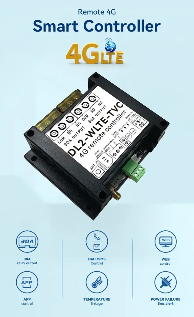 Contrôleur intelligent 4G TLE – vue 2