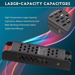 Transformateur alimentation decoupage 220V 24V 60W compact portable…