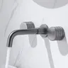 Robinet de salle de bains noir de luxe encastré – vue 5