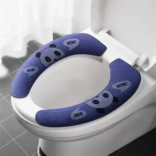 1 paire de pâte siège de toilette mignon épais collant ferme outil…