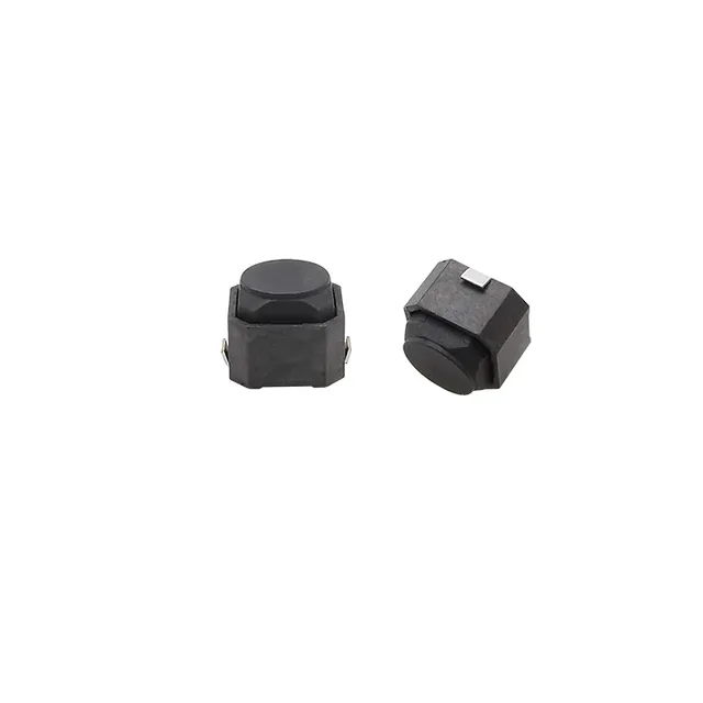 Interrupteur tactile silicone noir 6x6x5mm 2 broches… – vue 3