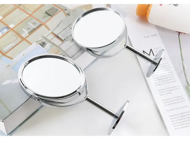 Miroir de maquillage domestique circulaire Portable… – vue 5