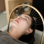 Tête de Salon de coiffure, fournitures de sortie d&rsquo;eau pour Spa, douche, équipement de Salon de Massage, pompe de rinçage, lavage des cheveux, dispositif de thérapie de tête de lit