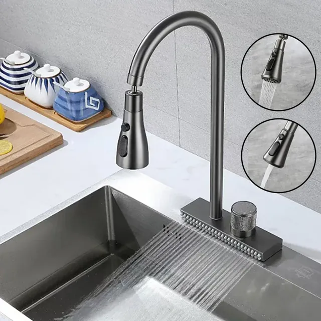 Cascade évier tirer Type robinet de cuisine mélangeur… – vue 2